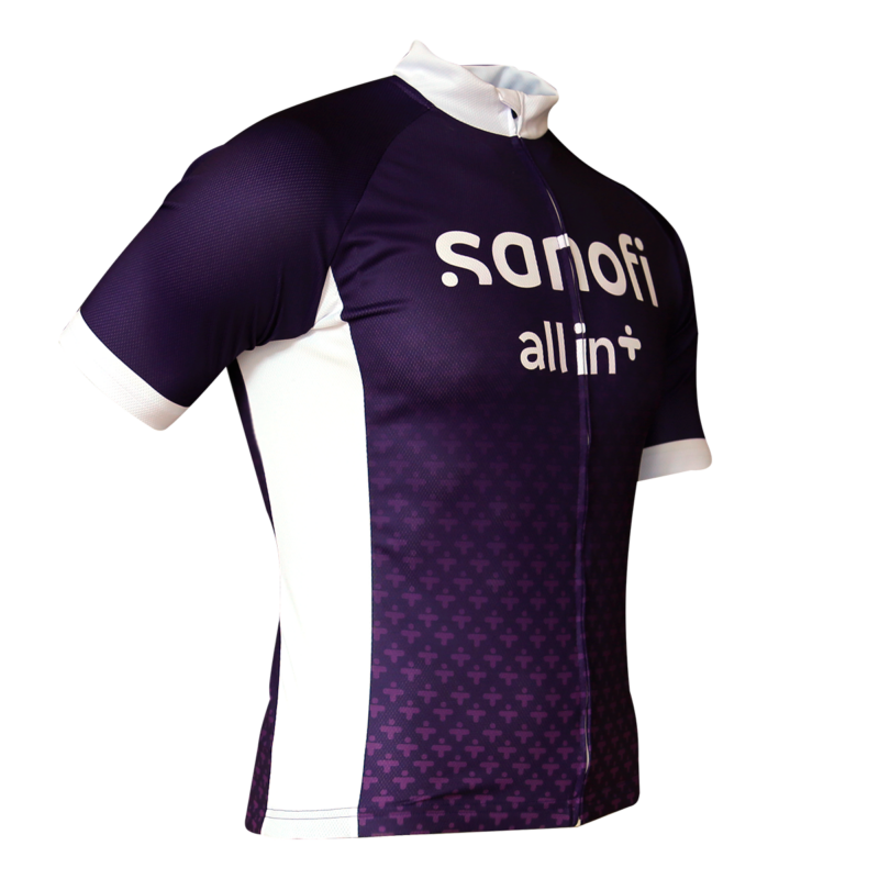 sanofi cycling basic shirt
