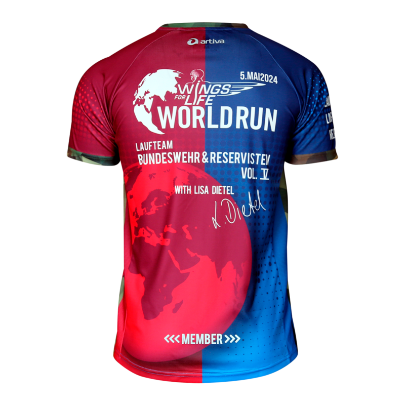 Wings for Life Worldrun 2024 Laufshirt