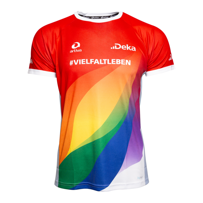 All-Over Sublimations Laufshirts für Finanzdienstleister
