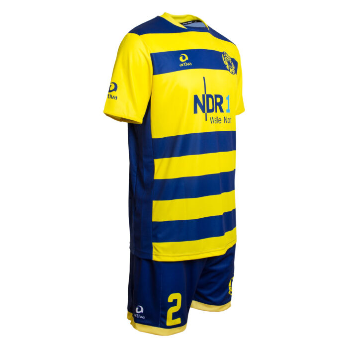 Leuchtende Teamfarben – Fußball Trikot-Set ASV Dessau – Bild 2