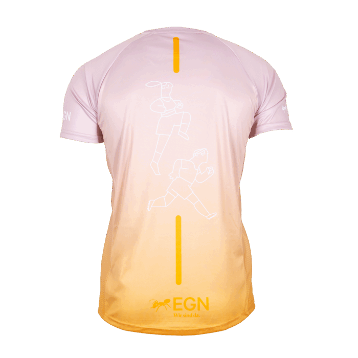 Vertikaler Farbverlauf – Das Full-Gradient Laufshirt – Bild 3